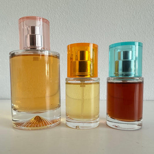 BB003 UNBRANDED PERFUME BOTTLE TRIO