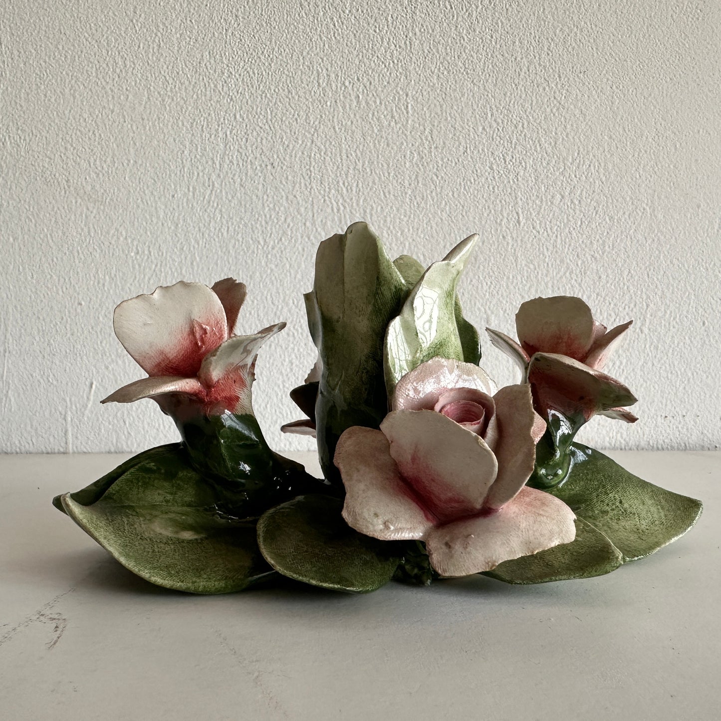 CA009 CAPO ROSE TAPER CANDLE HOLDER