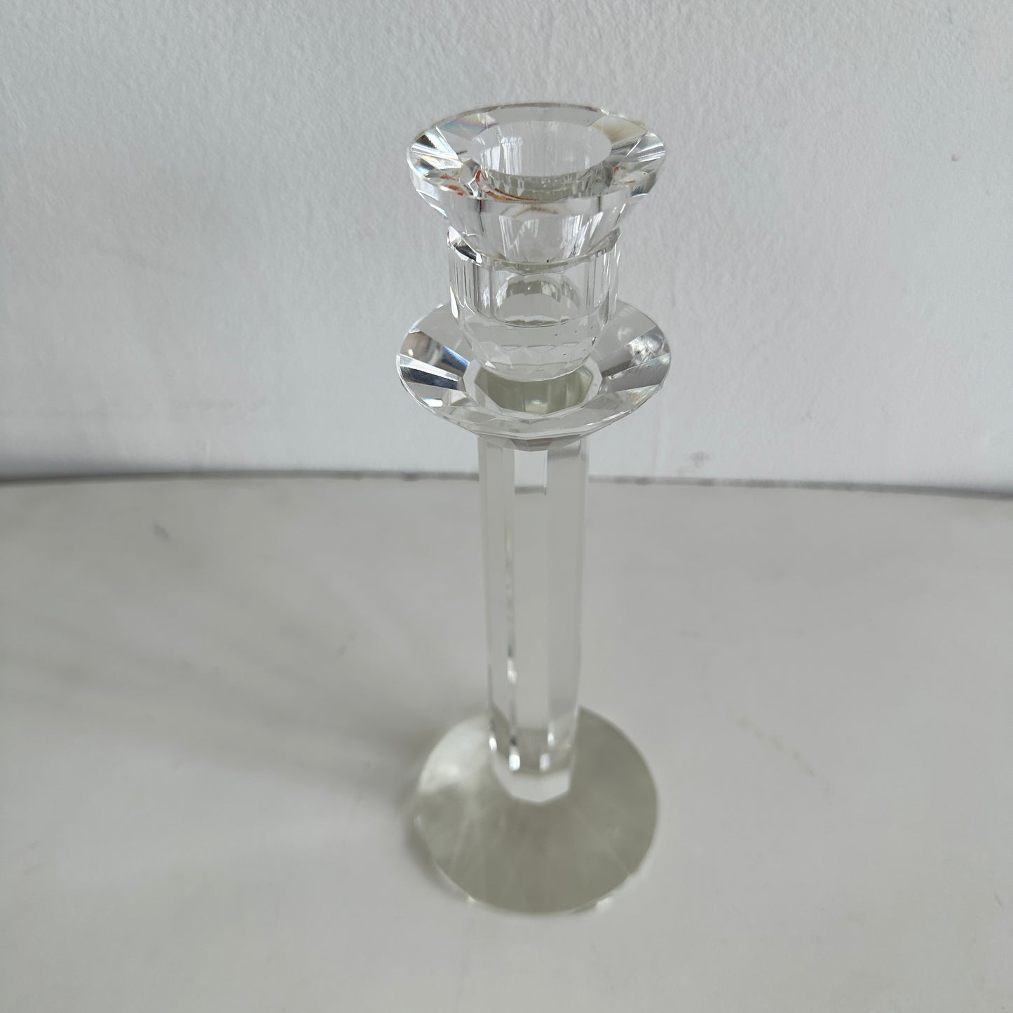 CA028 CRYSTAL LESBAN CANDLE HOLDER
