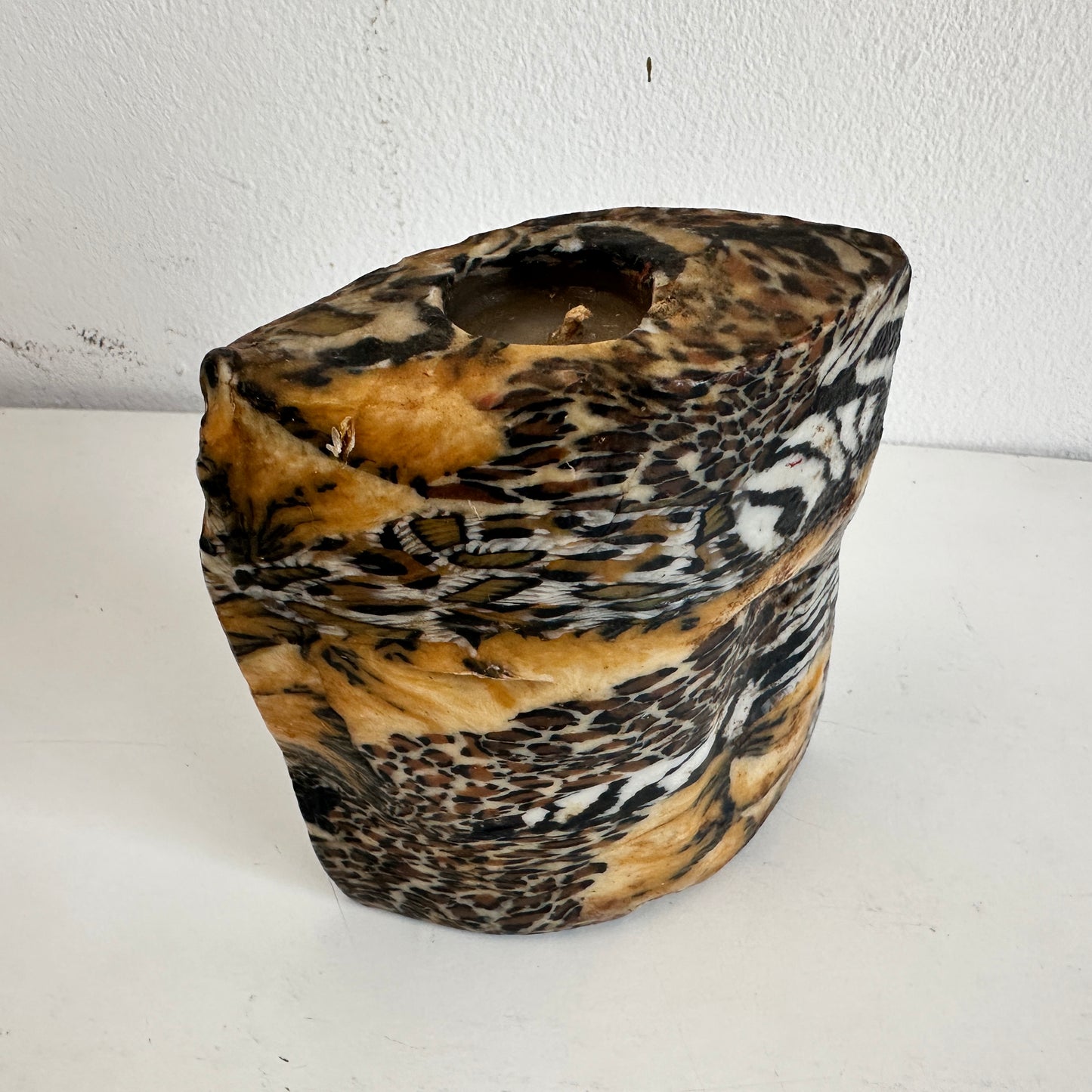 CA039 ANIMAL PRINT CANDLE