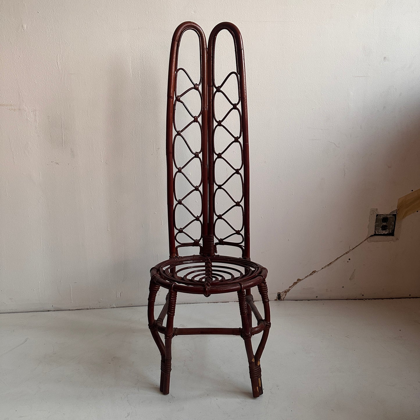CH003 RATTAN SUPER HIGH BACK CHAIRS