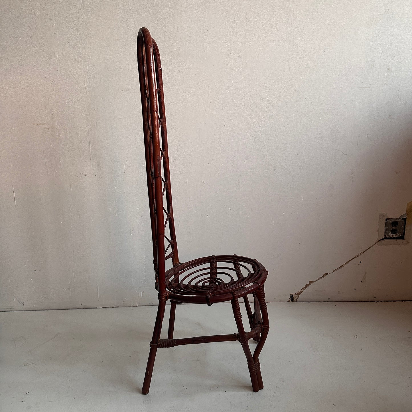CH003 RATTAN SUPER HIGH BACK CHAIRS