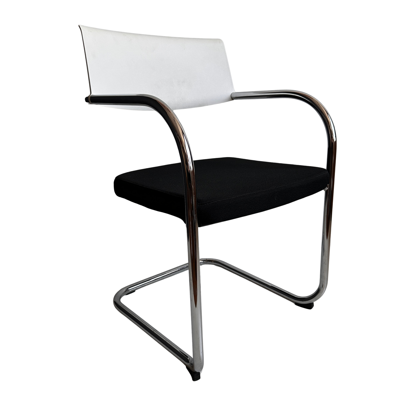 CH006 GF-900 CHROME CANTILEVER CHAIR