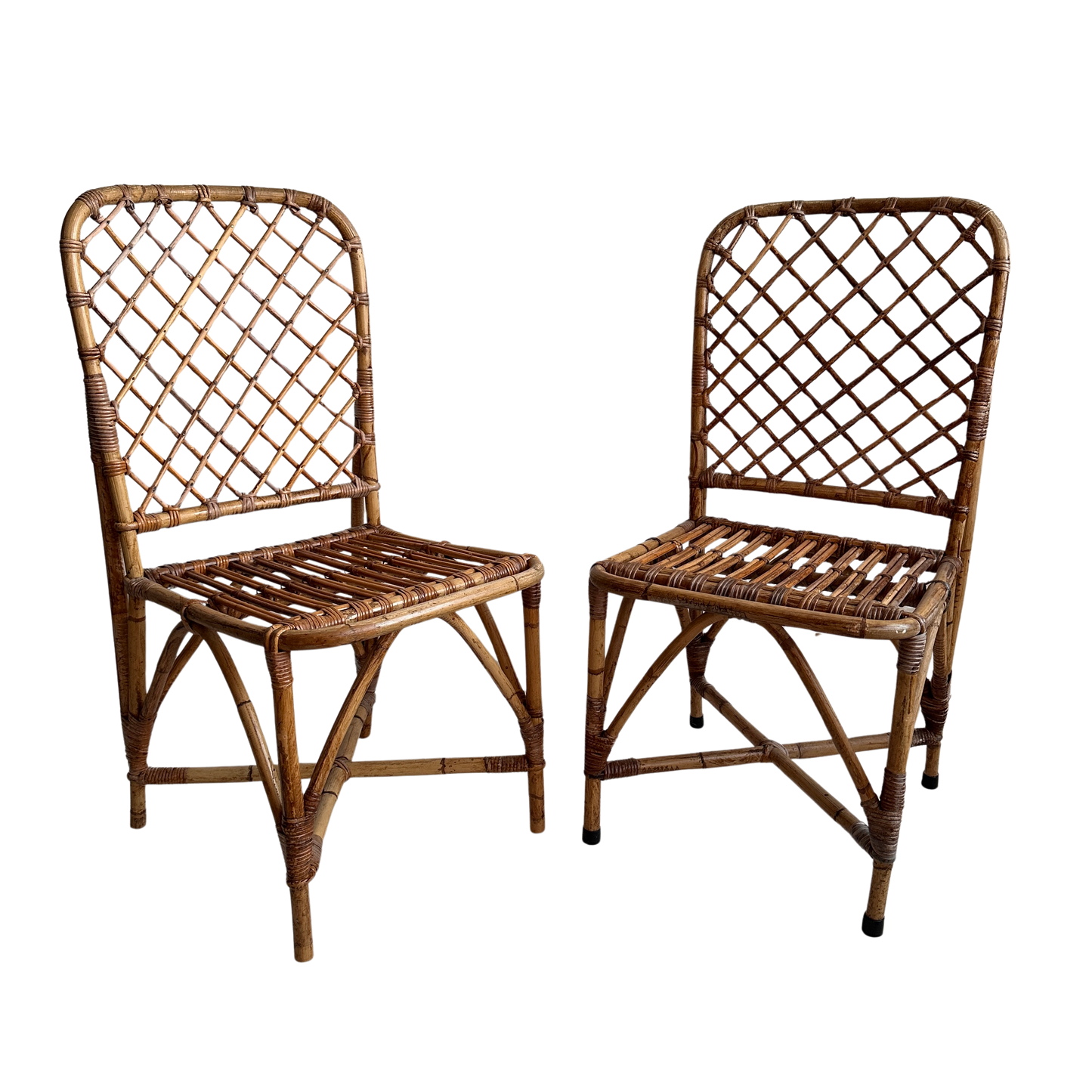 CH017 RATTAN SIDE CHAIRS