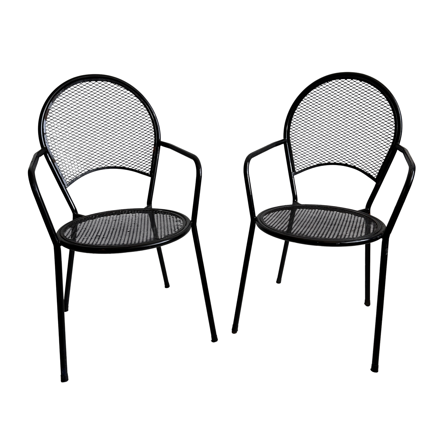 CH032 BLACK METAL MOLONDI OUTDOOR CHAIRS