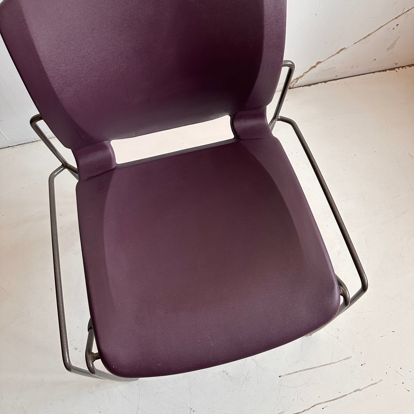 CH033 PURPLE CHU OFFICE CHAIR