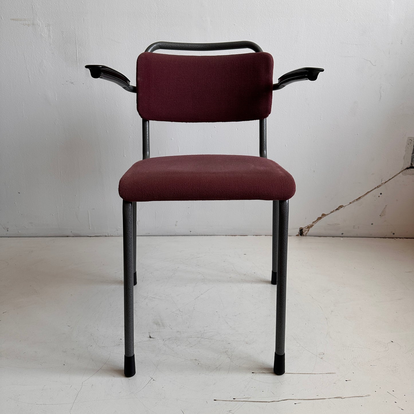 CH035 DUTCH DESIGN SIDE CHAIRS WITH BYZANTIUM UPHOLSTERY