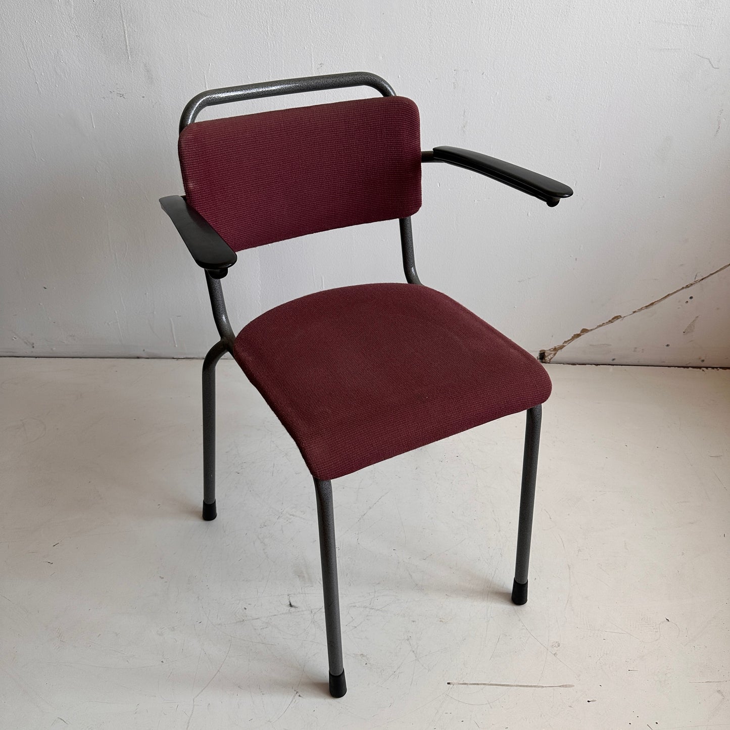 CH035 DUTCH DESIGN SIDE CHAIRS WITH BYZANTIUM UPHOLSTERY