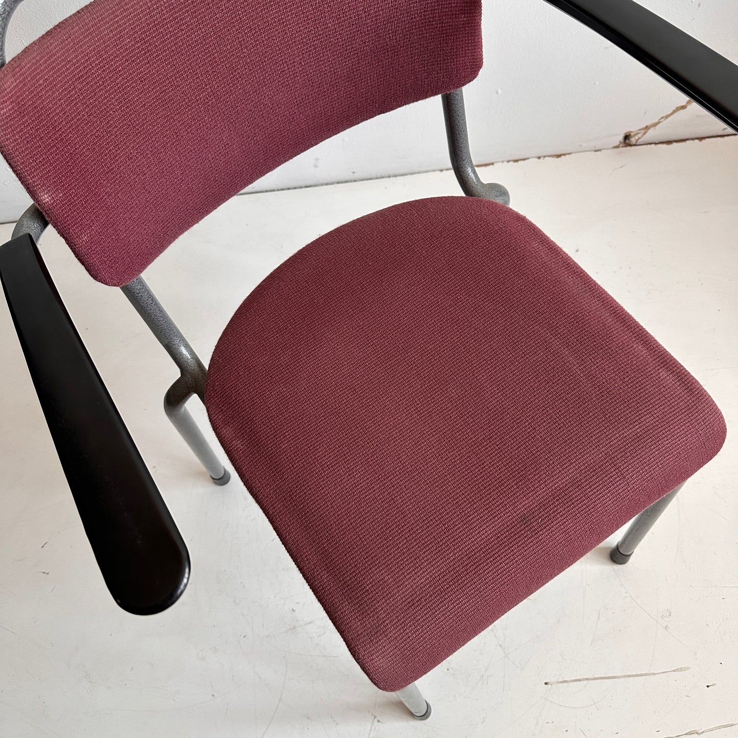 CH035 DUTCH DESIGN SIDE CHAIRS WITH BYZANTIUM UPHOLSTERY