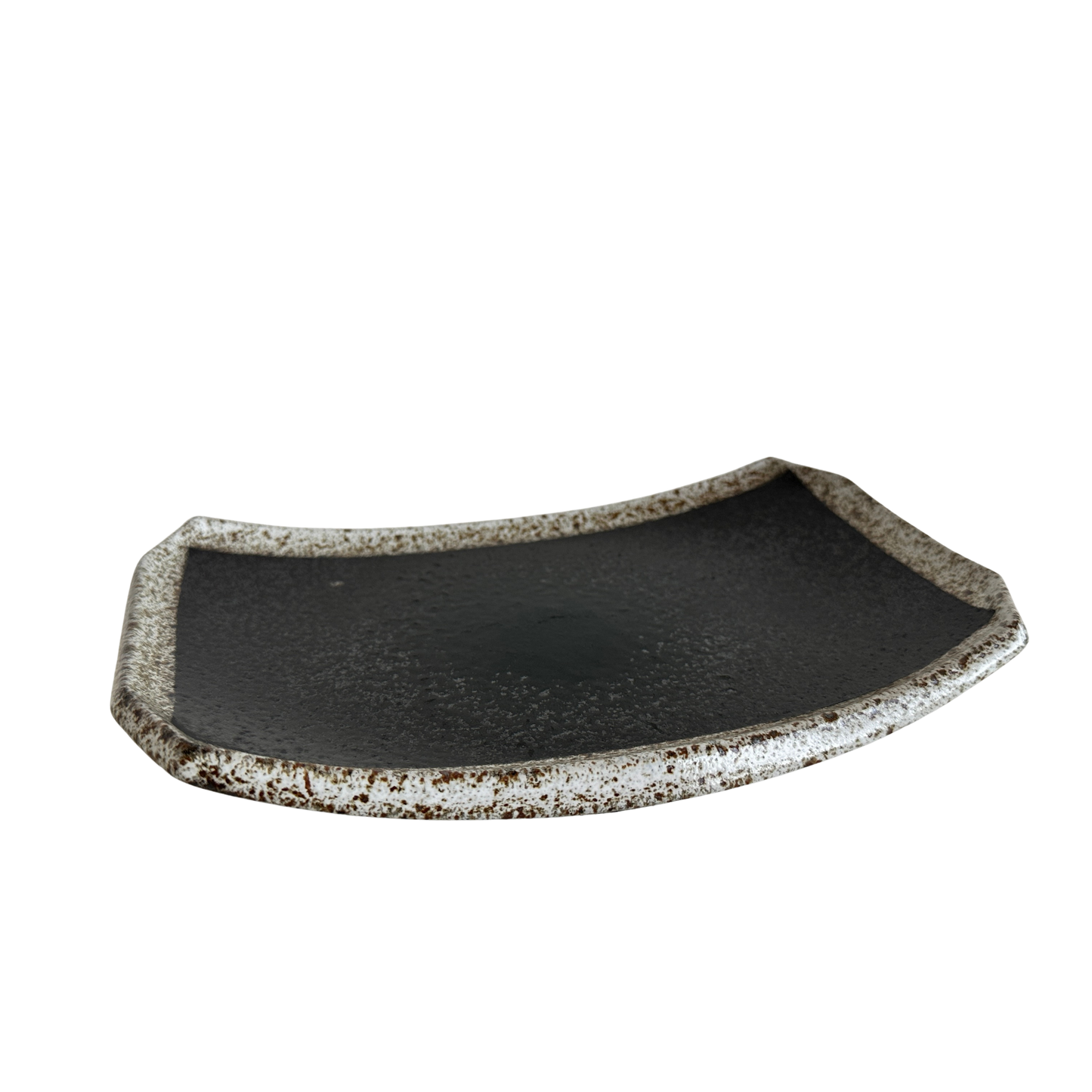CT017 BLACK & WHITE SPECKLED TRAY