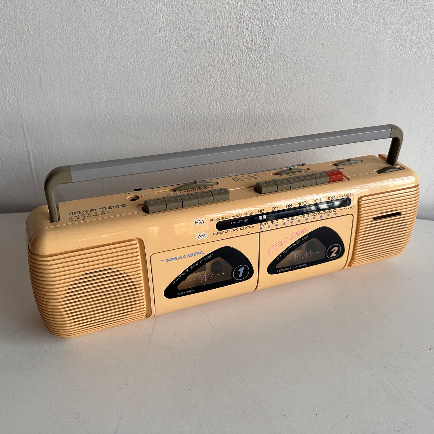EL003 SAMSUNG DUAL CASSETTE PLAYER
