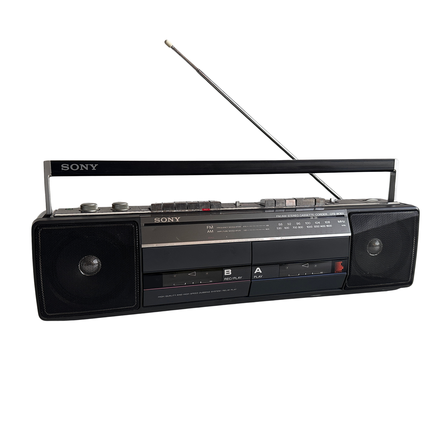 EL004 SONY DUAL CASSETTE PLAYER