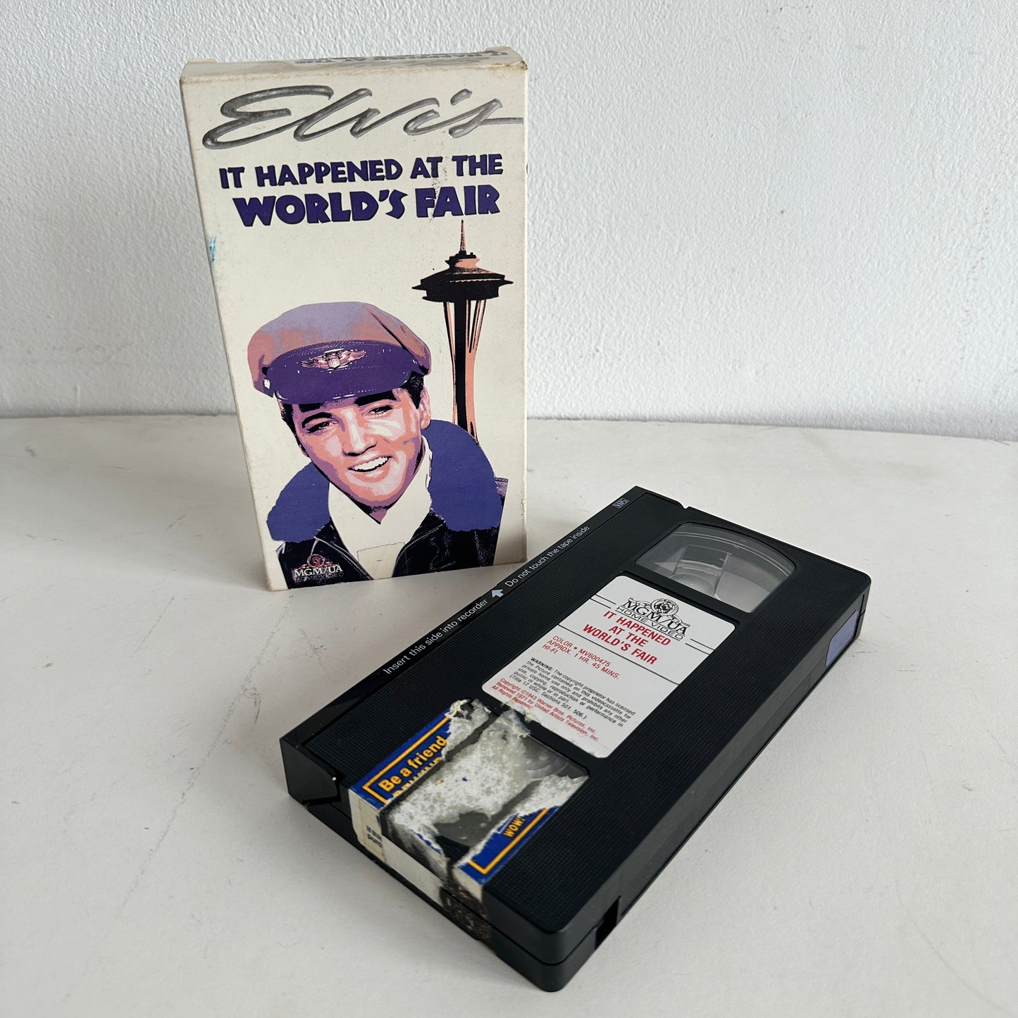 EL014 IT ALL HAPPENED AT THE WORLD'S FAIR ELVIS VHS TAPE