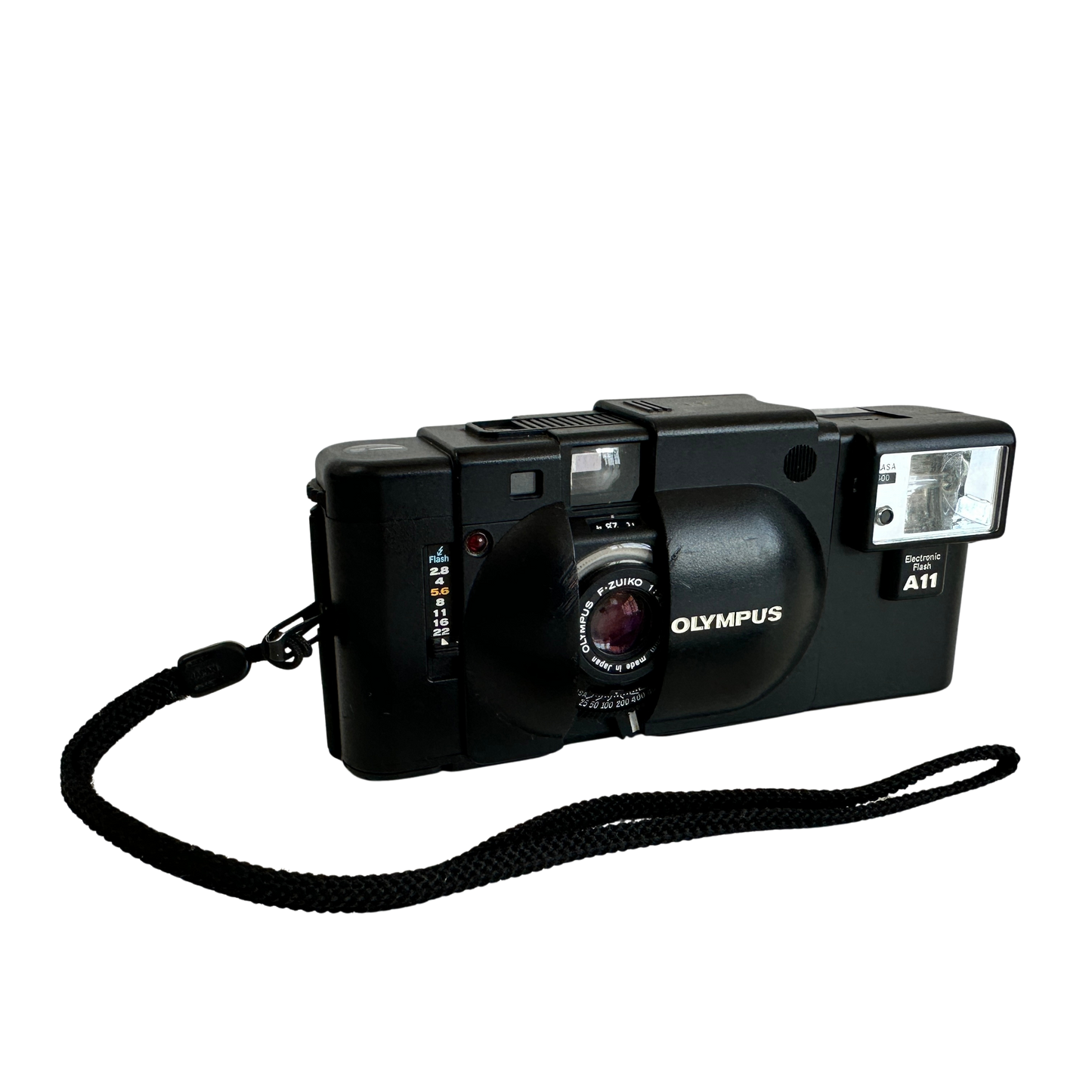 EL021 OLYMPUS XA POINT AND SHOOT RANGEFINDER WITH DETACHABLE FLASH