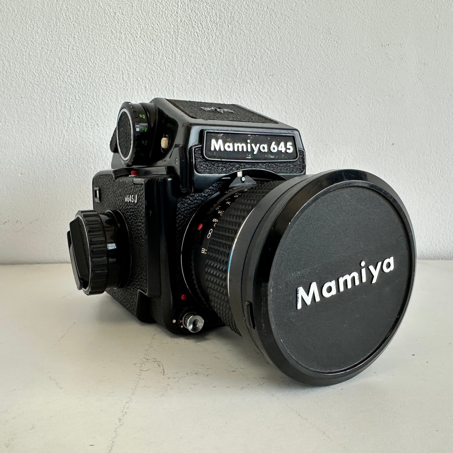 EL024 MAMIYA 645J MEDIUM FORMAT CAMERA WITH 2 LENSES