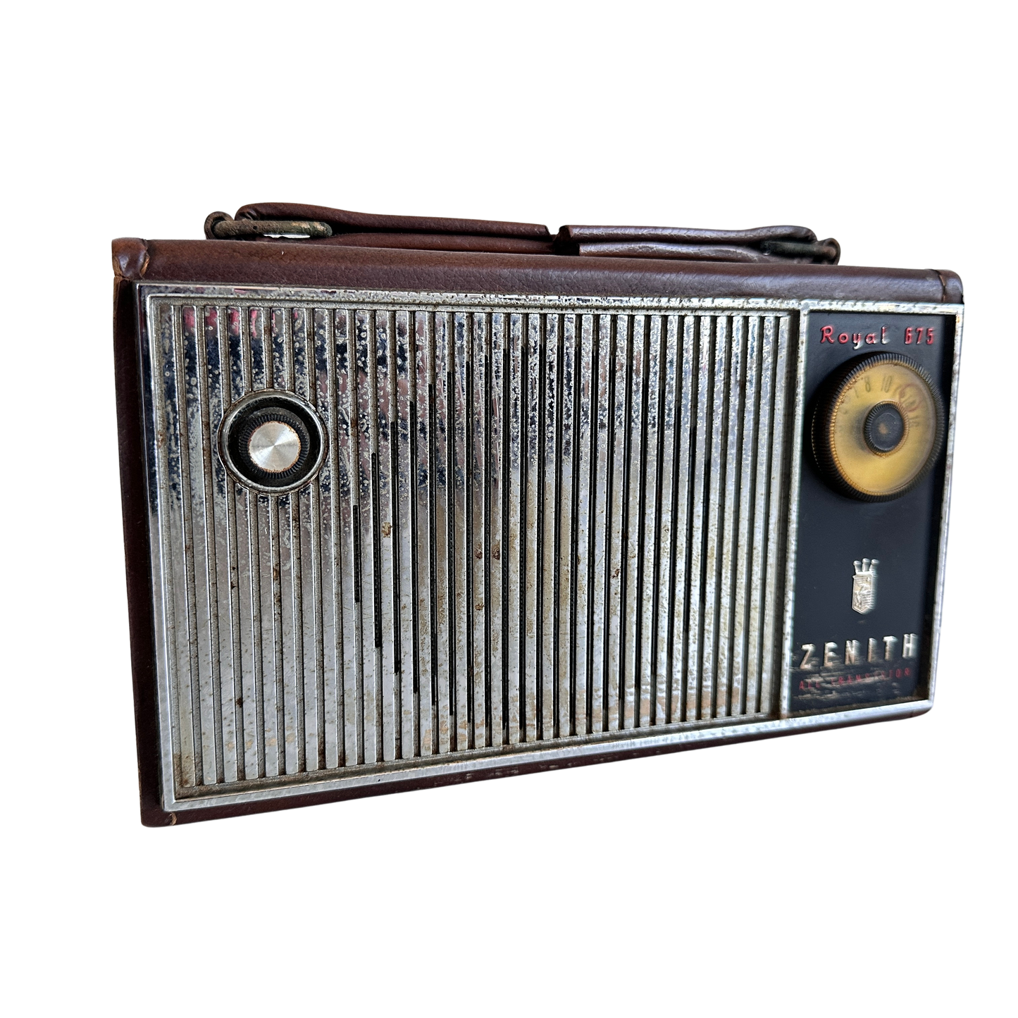 EL072 ZENITH ROYAL 675 PORTABLE TRANSISTER RADIO