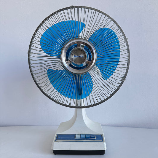EL088 VINTAGE GALAXY BLUE FAN