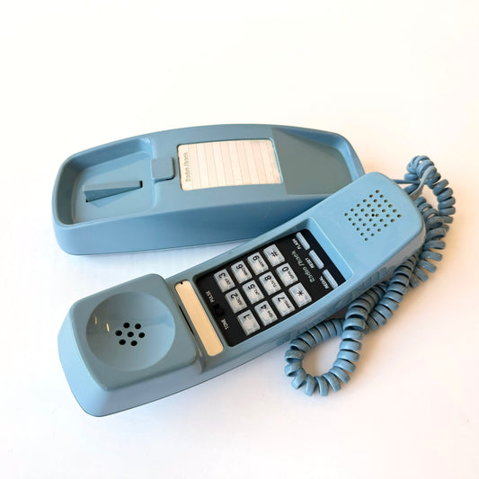 EL099 PASTEL BLUE TRIMLINE PHONE
