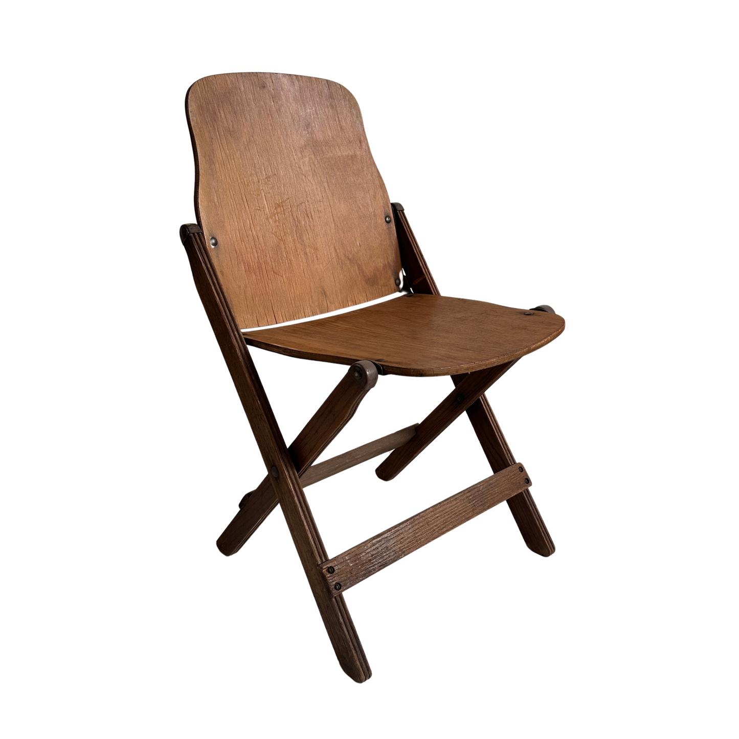 FC002 WW2 US ARMY WOOD FOLDING CHAIR
