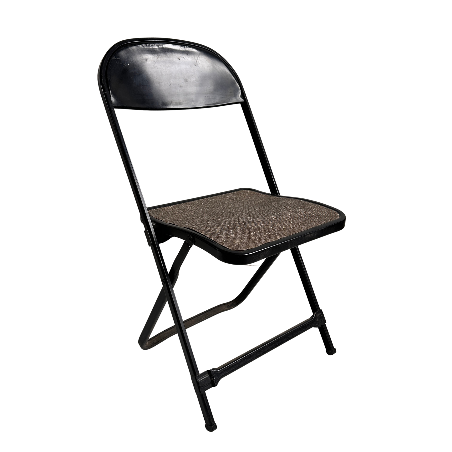FC009 BLACK METAL FOLDING CHAIR