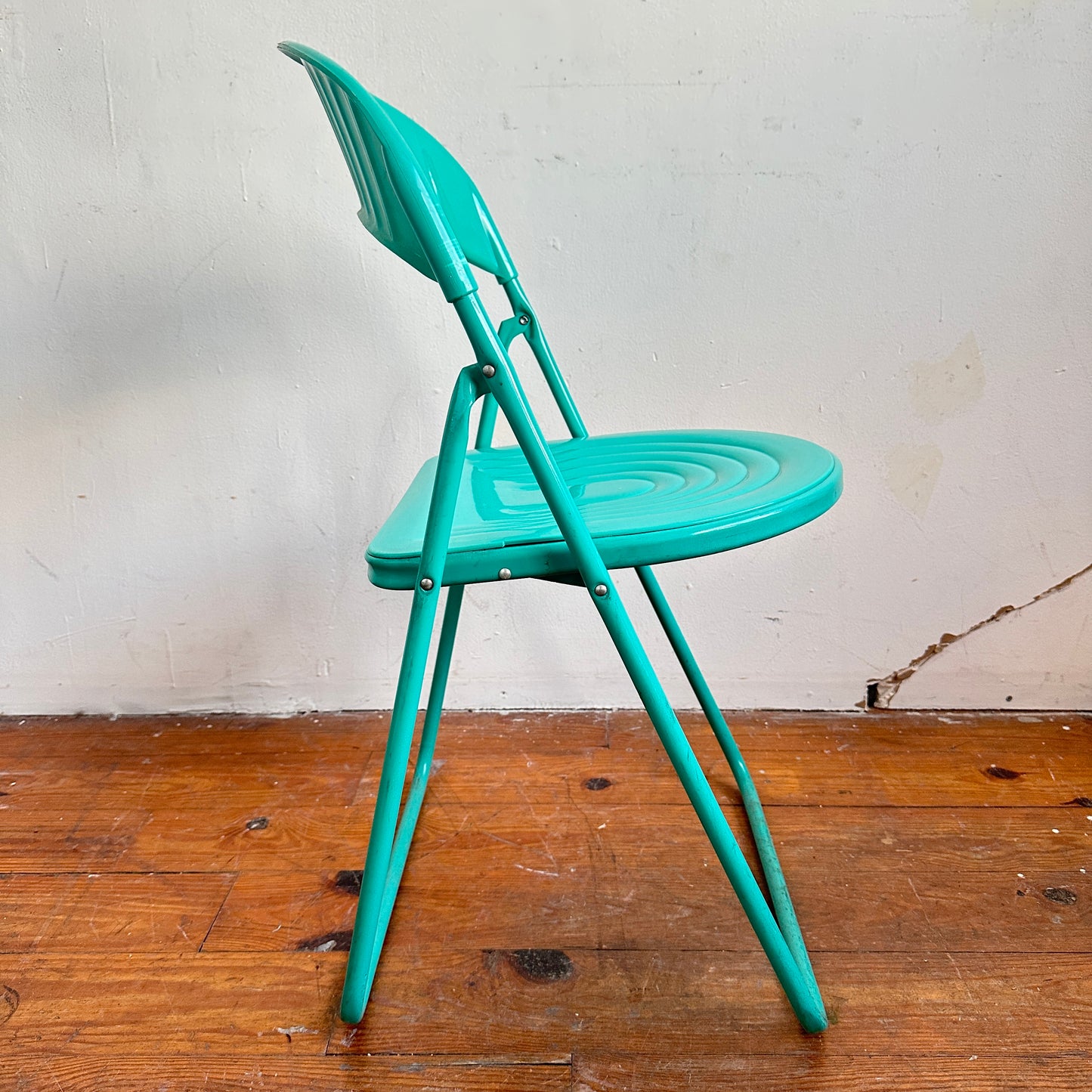 FC016 ITALIAN TEAL FOLDING CHAIRS
