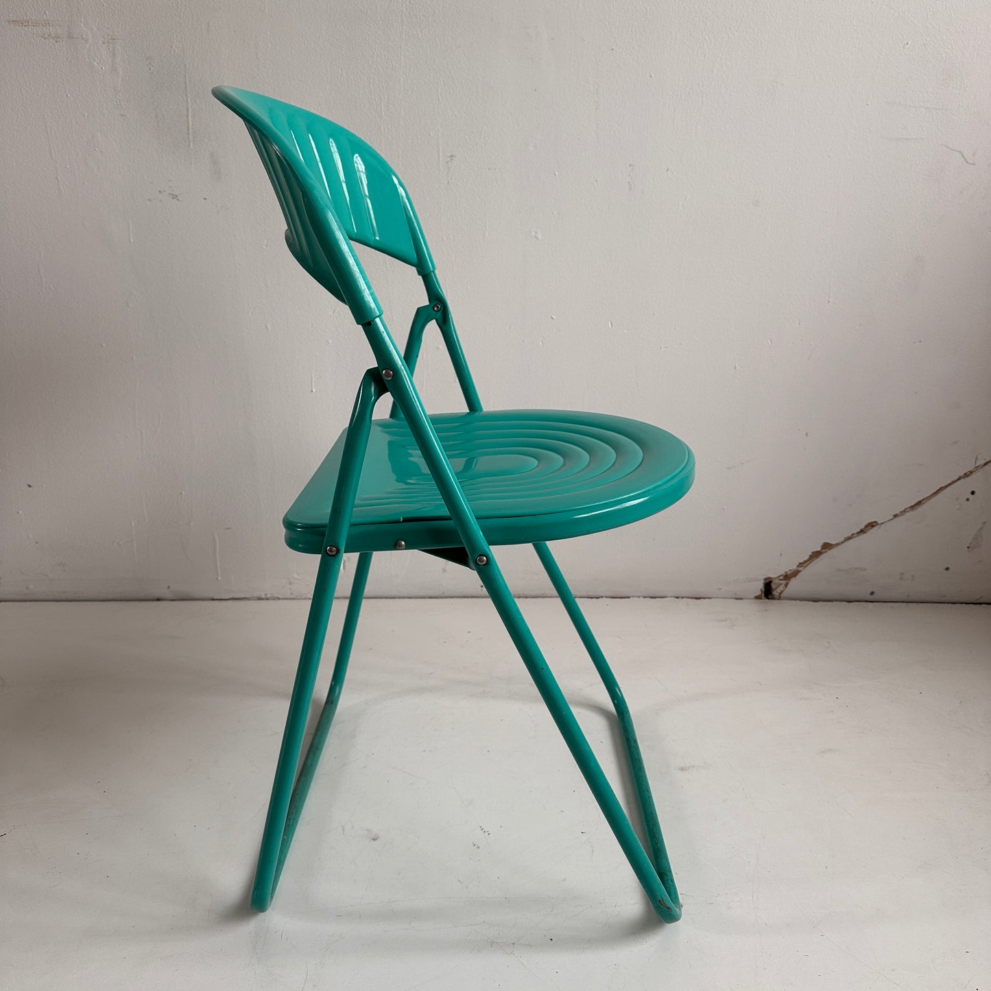 FC016 ITALIAN TEAL FOLDING CHAIRS