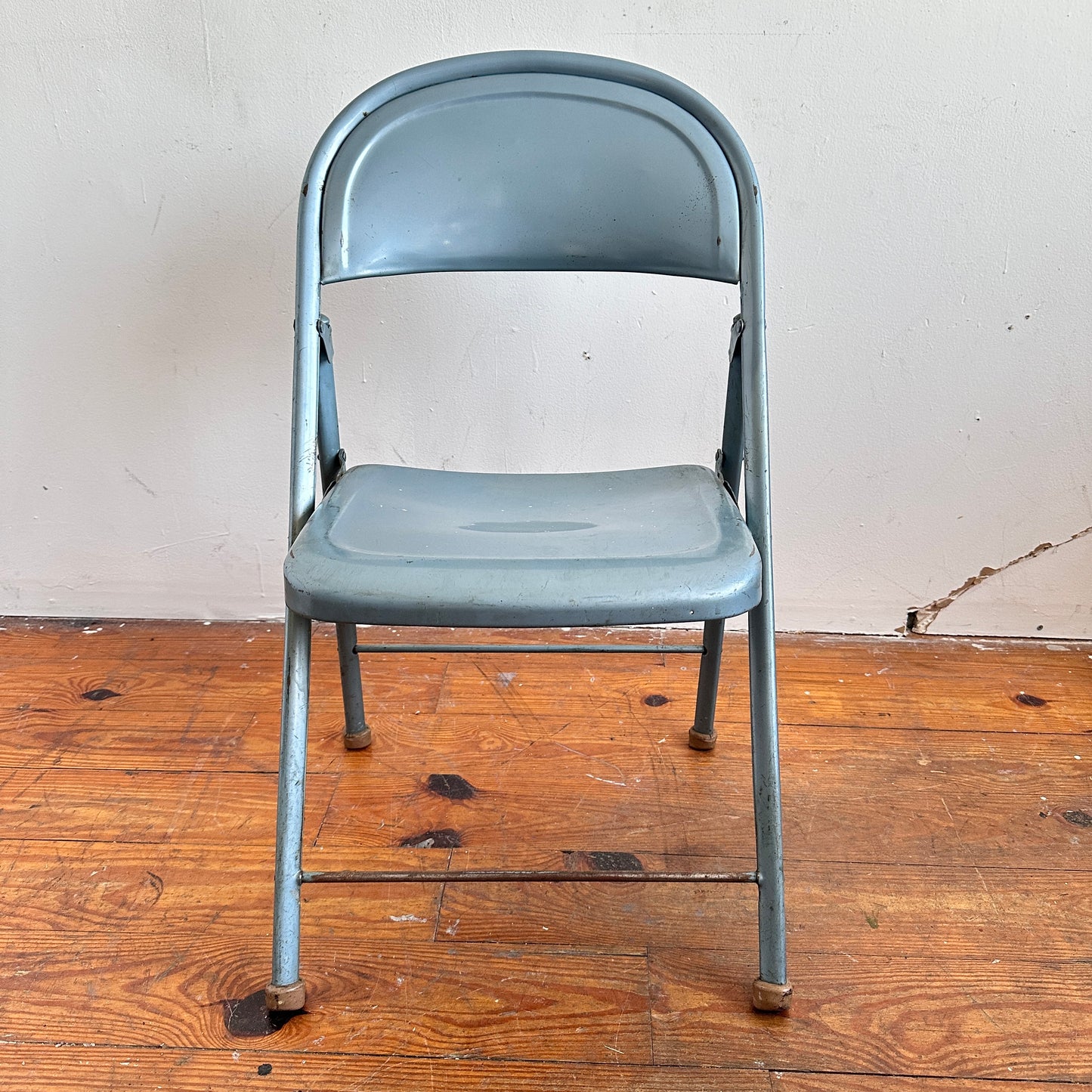 FC039 BLUE ART DECO FOLDING CHAIRS