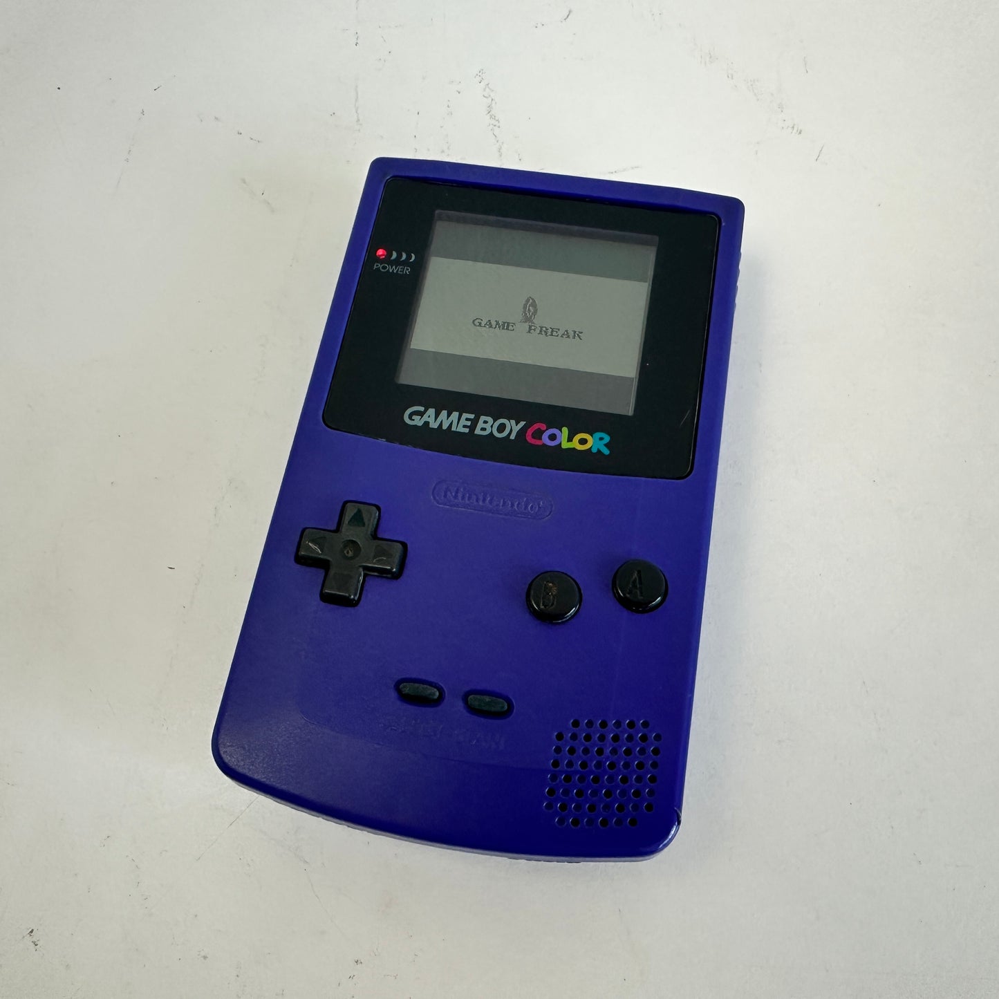 GT006 NINTENDO GAMEBOY COLOR PURPLE WITH GAMES