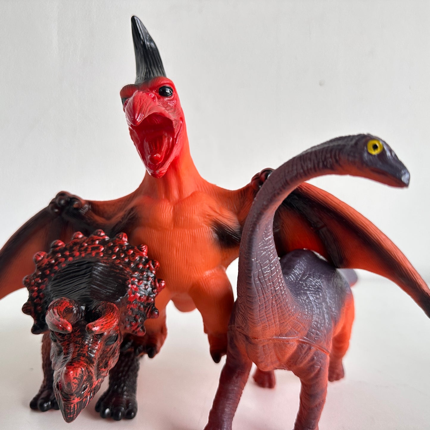 GT014 SET OF SIX SQUISHY DINOSAURS