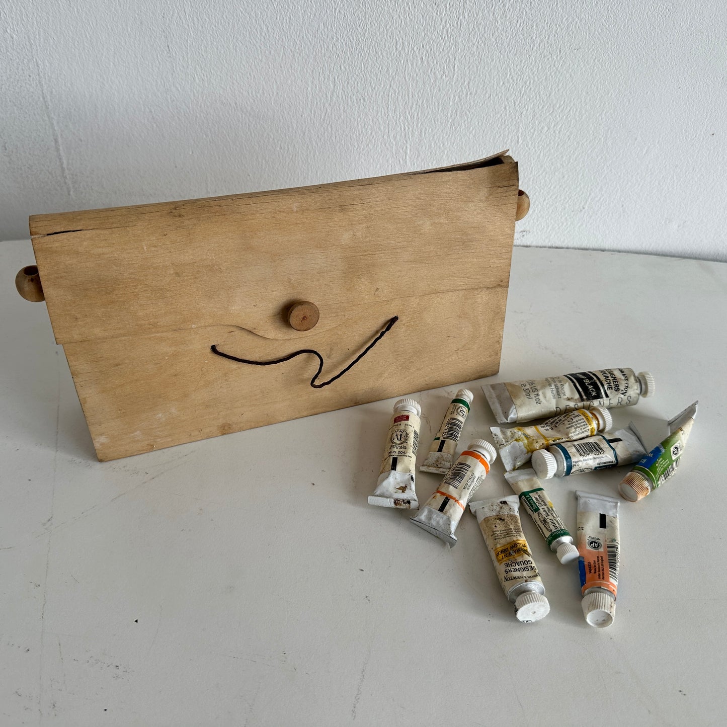 HC004 BALSA WOOD OIL PAINT KIT