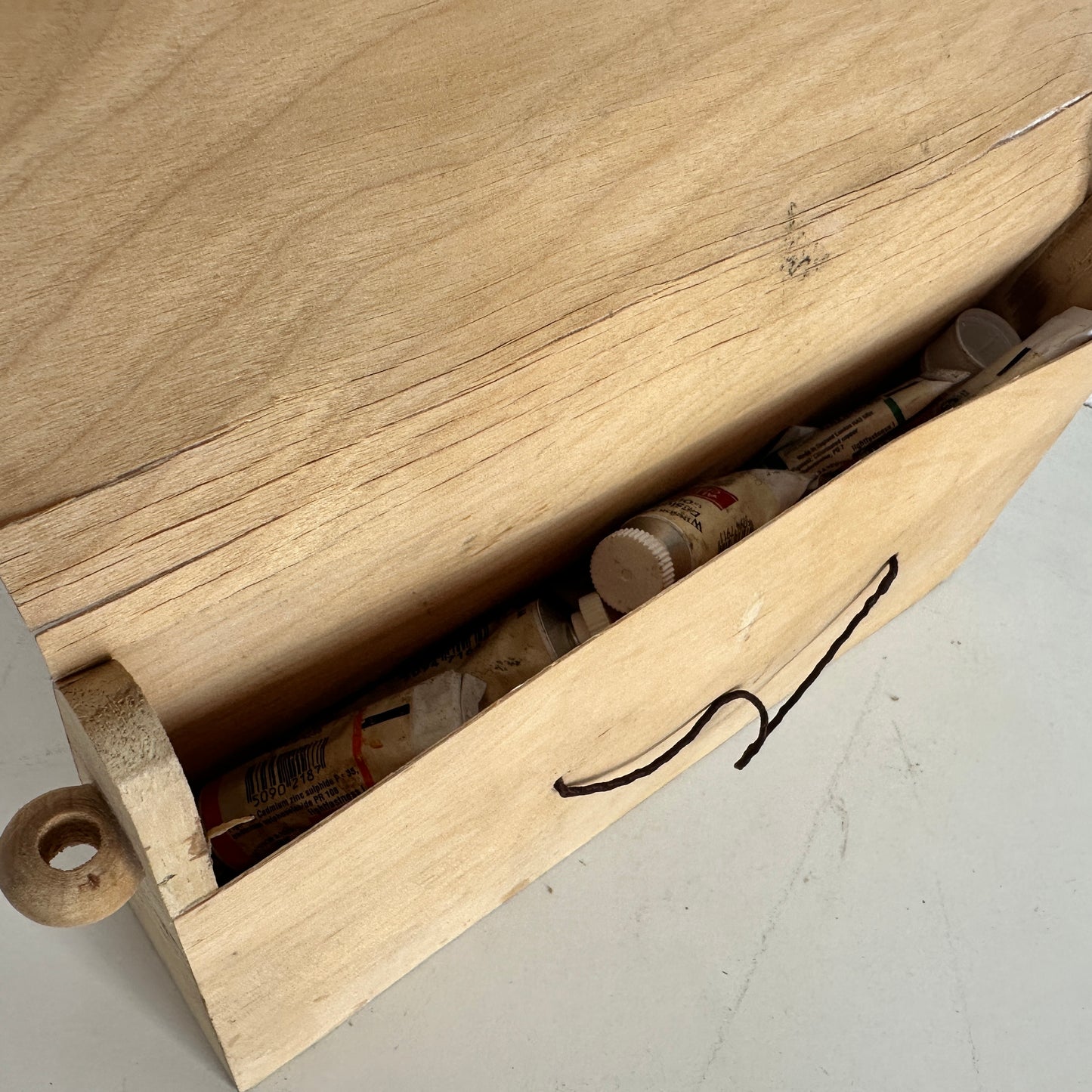 HC004 BALSA WOOD OIL PAINT KIT
