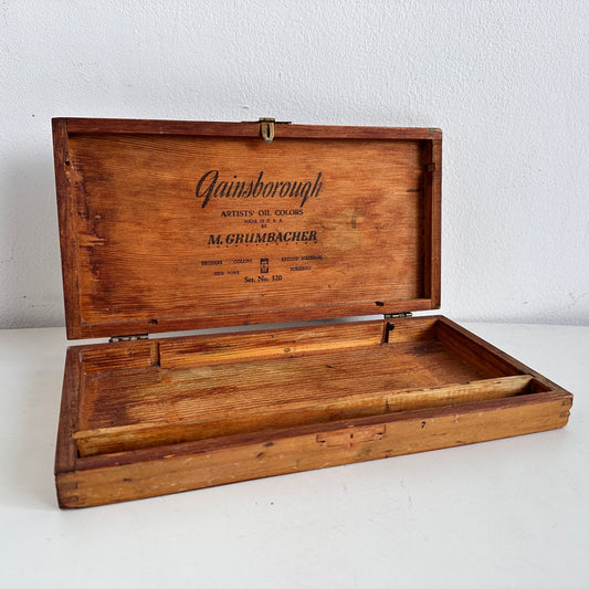 HC008 WOOD OIL PAINTS BOX