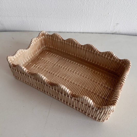 KT006 CERAMIC WOVEN NAPKIN HOLDER