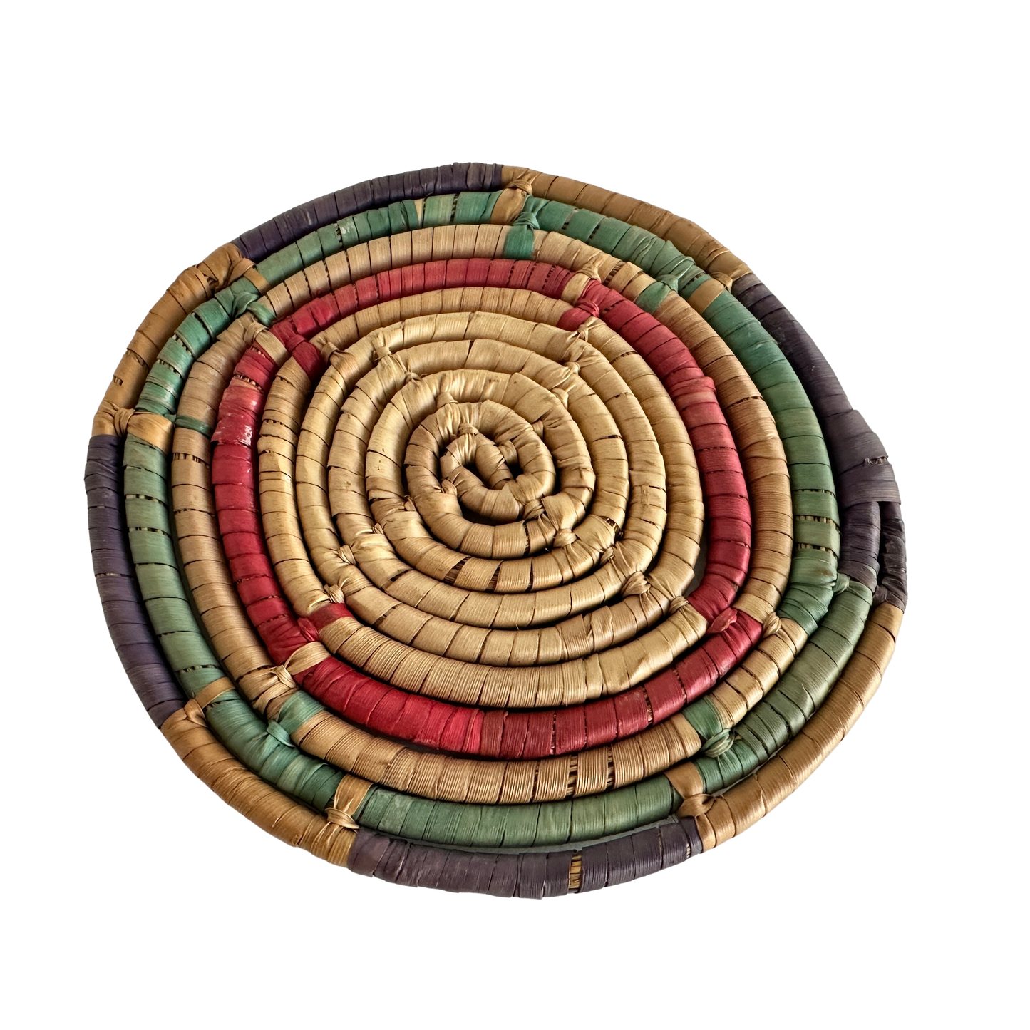 KT012 WOVEN WICKER TRIVET