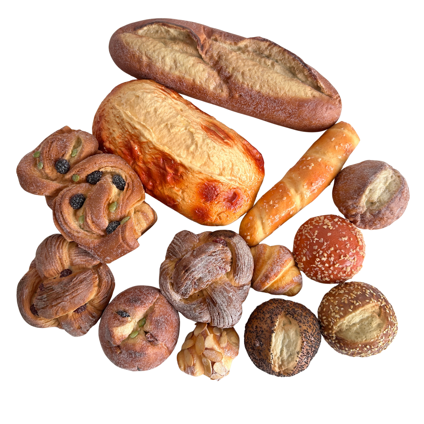 KT025 ASSORTED FAUX BREAD