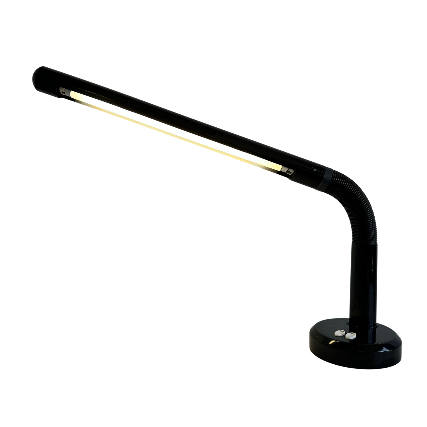 LI004 BLACK GOOSENECK TUBE DESK LAMP