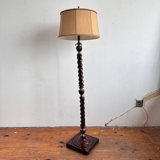 LI016 TWISTED ORNATE FLOOR LAMP