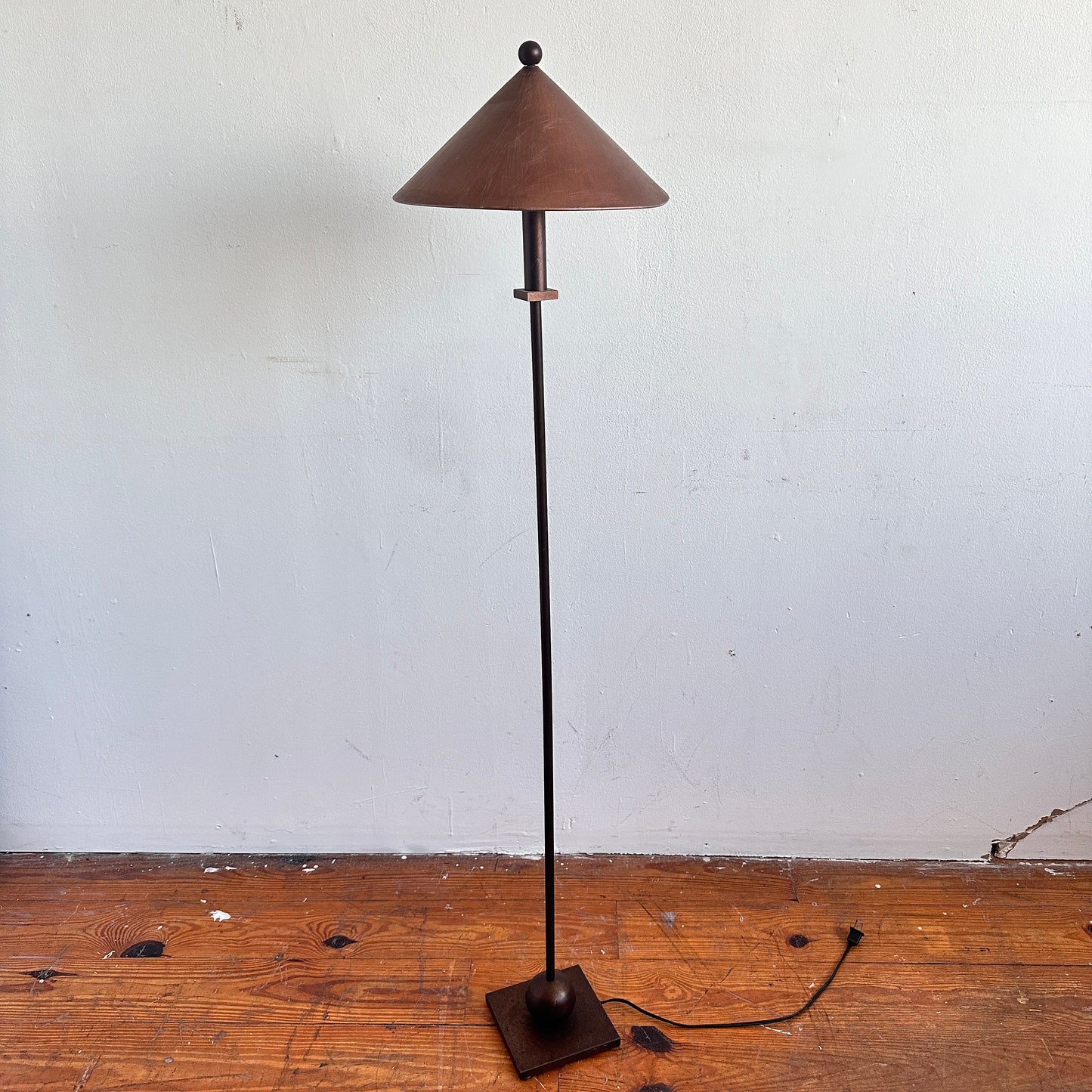LI018 SONNEMAN MEMPHIS MILANO COPPER FLOOR LAMP