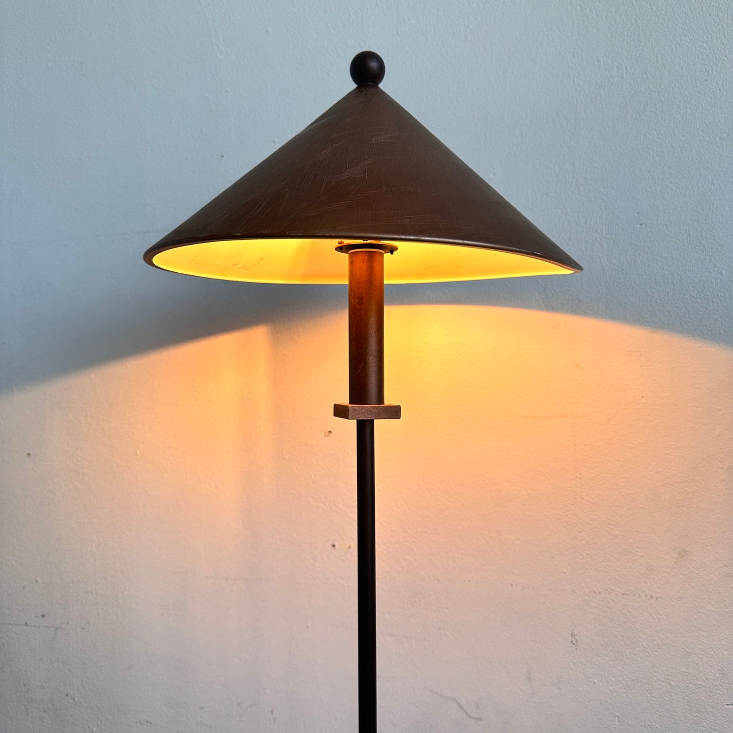 LI018 SONNEMAN MEMPHIS MILANO COPPER FLOOR LAMP