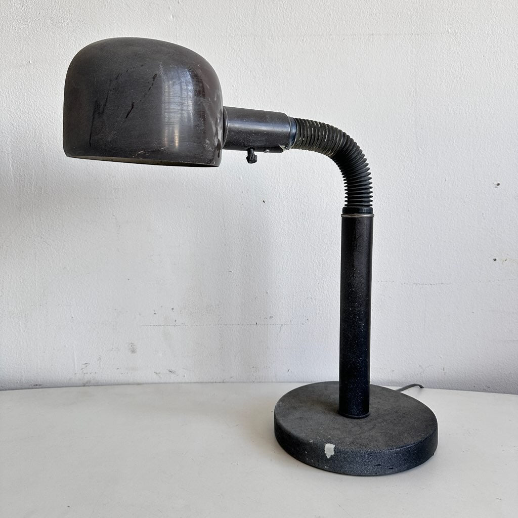 LI019 DISTRESSED INDUSTRIAL MOD GOOSENECK LAMP