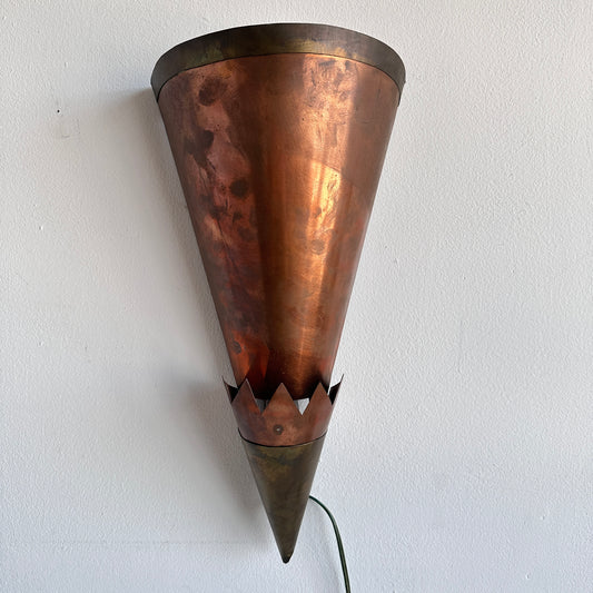 LI025 COPPER WALL SCONCE