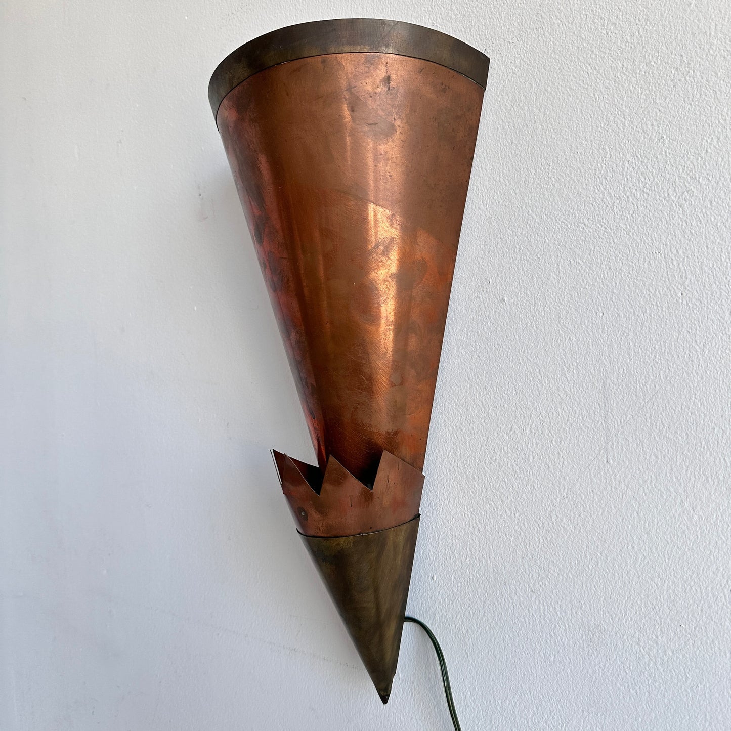 LI025 COPPER WALL SCONCE