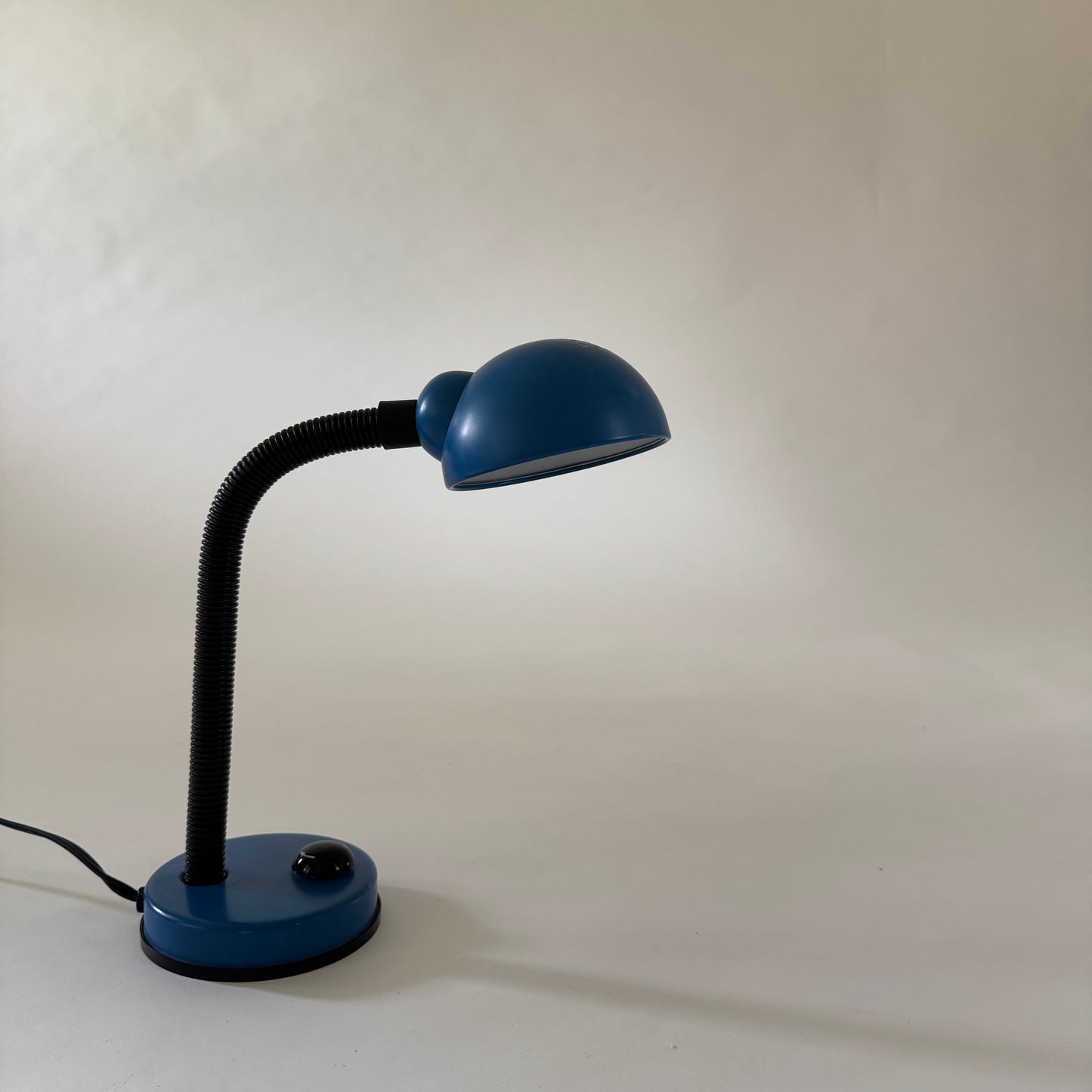 LI031 BLUE GOOSE NECK DESK LAMP
