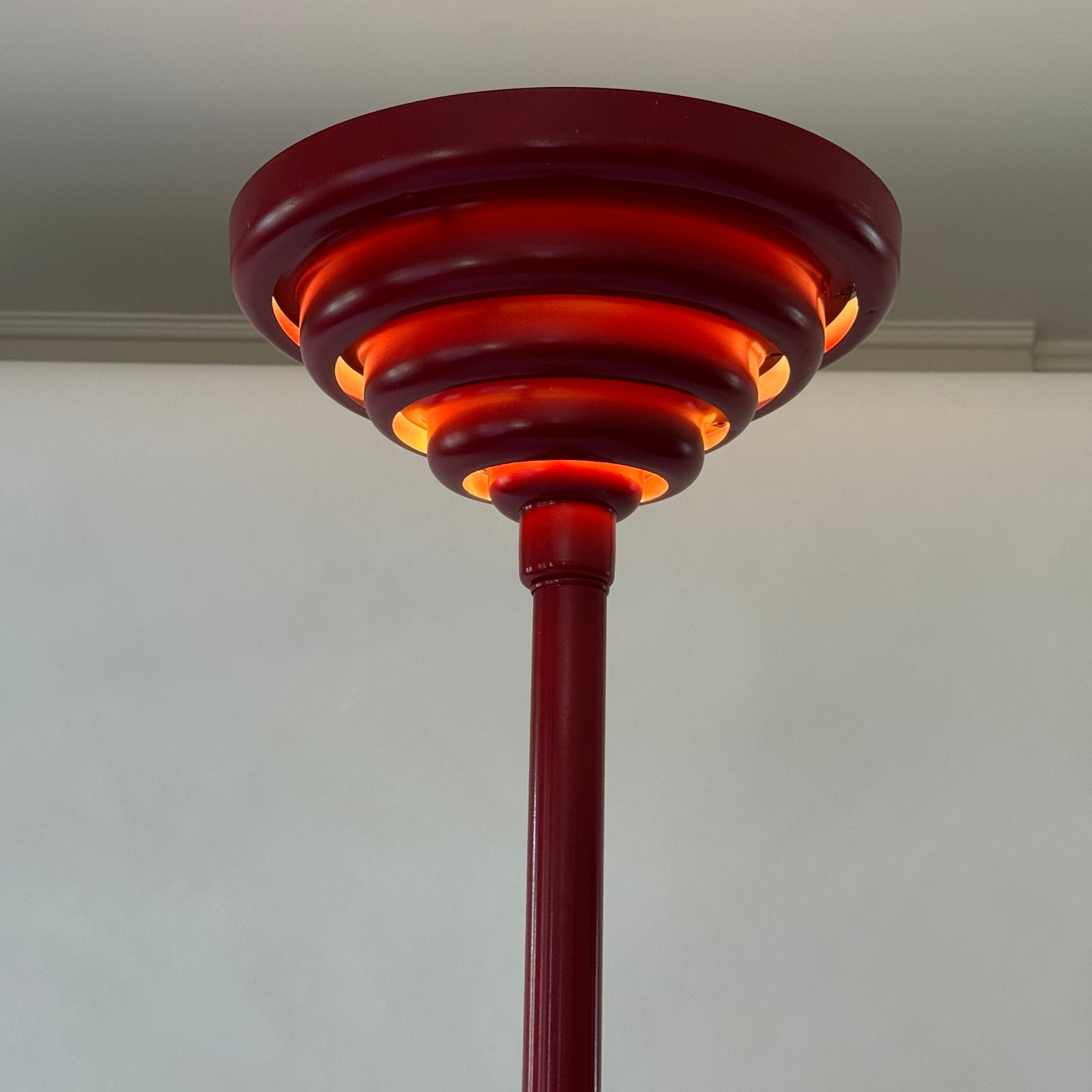 LI034 RED TORCH LAMP