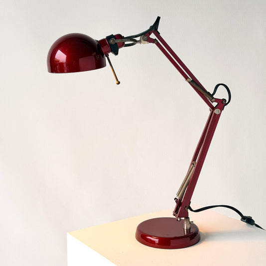LI041 RED ADJUSTABLE TASK LAMP