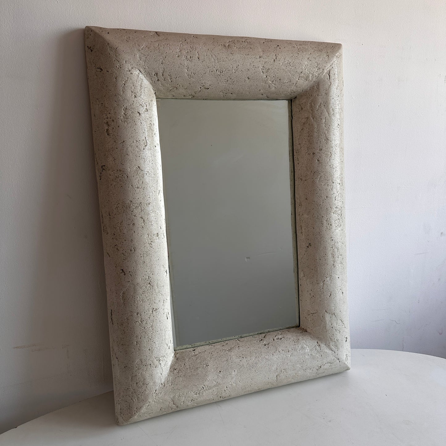 MR001 FAUX STONE FINISH THICK MIRROR