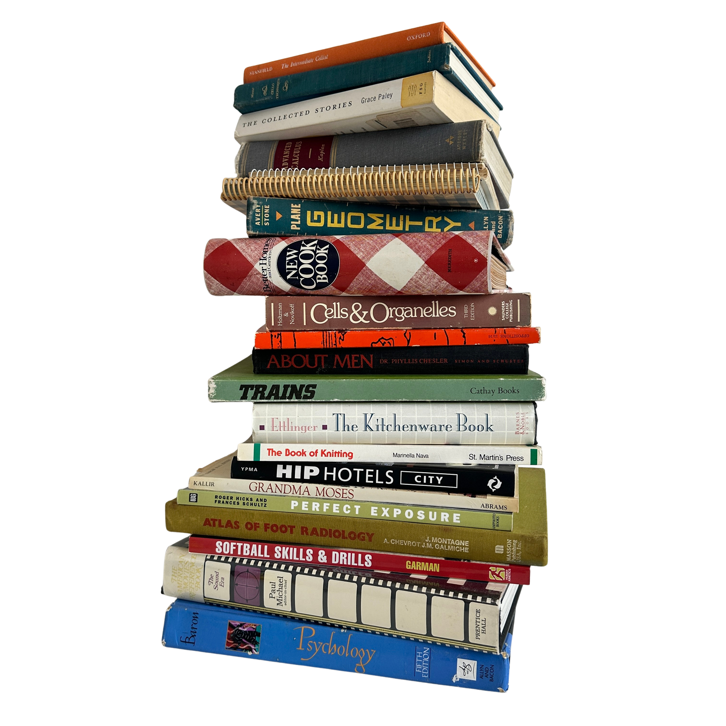 OB042 20" STACK OF BOOKS