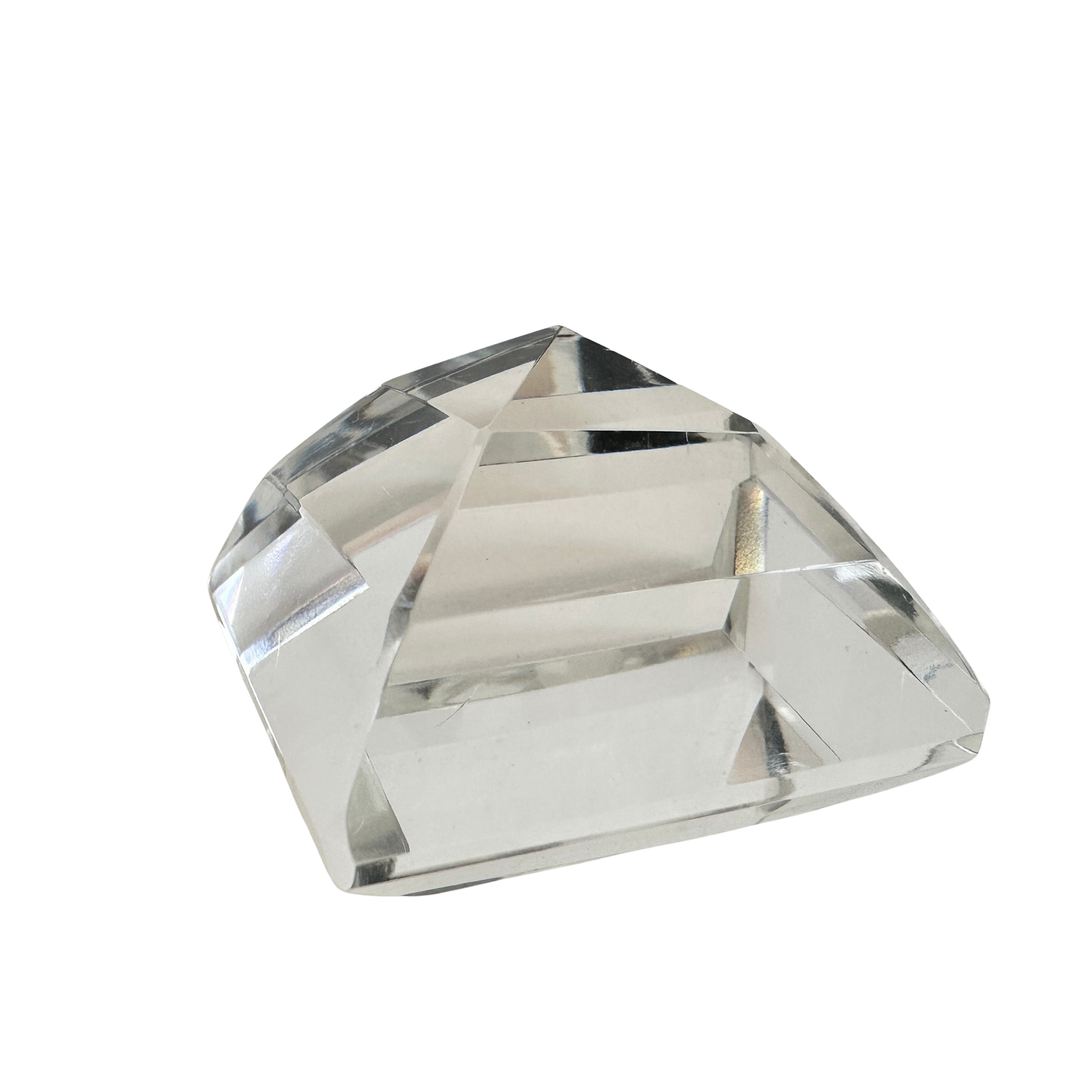 OB053 LITTLE GLASS PYRAMID OBJECT