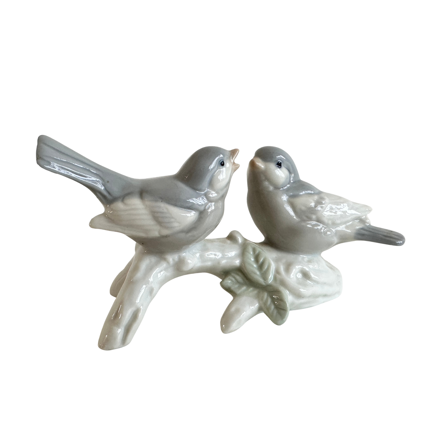 OB056 CERAMIC BIRDS ON A BRANCH