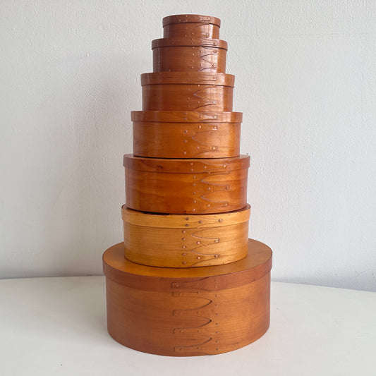 OB057 SET OF 7 SHAKER NESTING BOXES